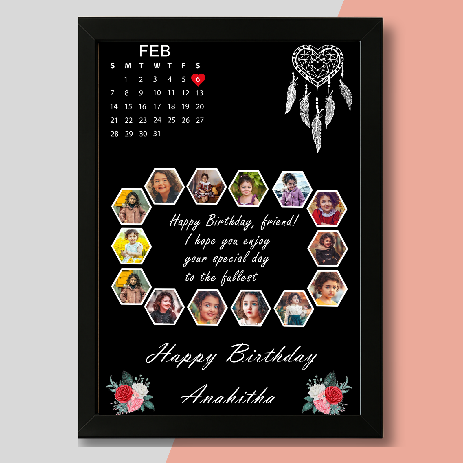 Personalized Celebration Photo Frame – A Memory for Life - Image 6