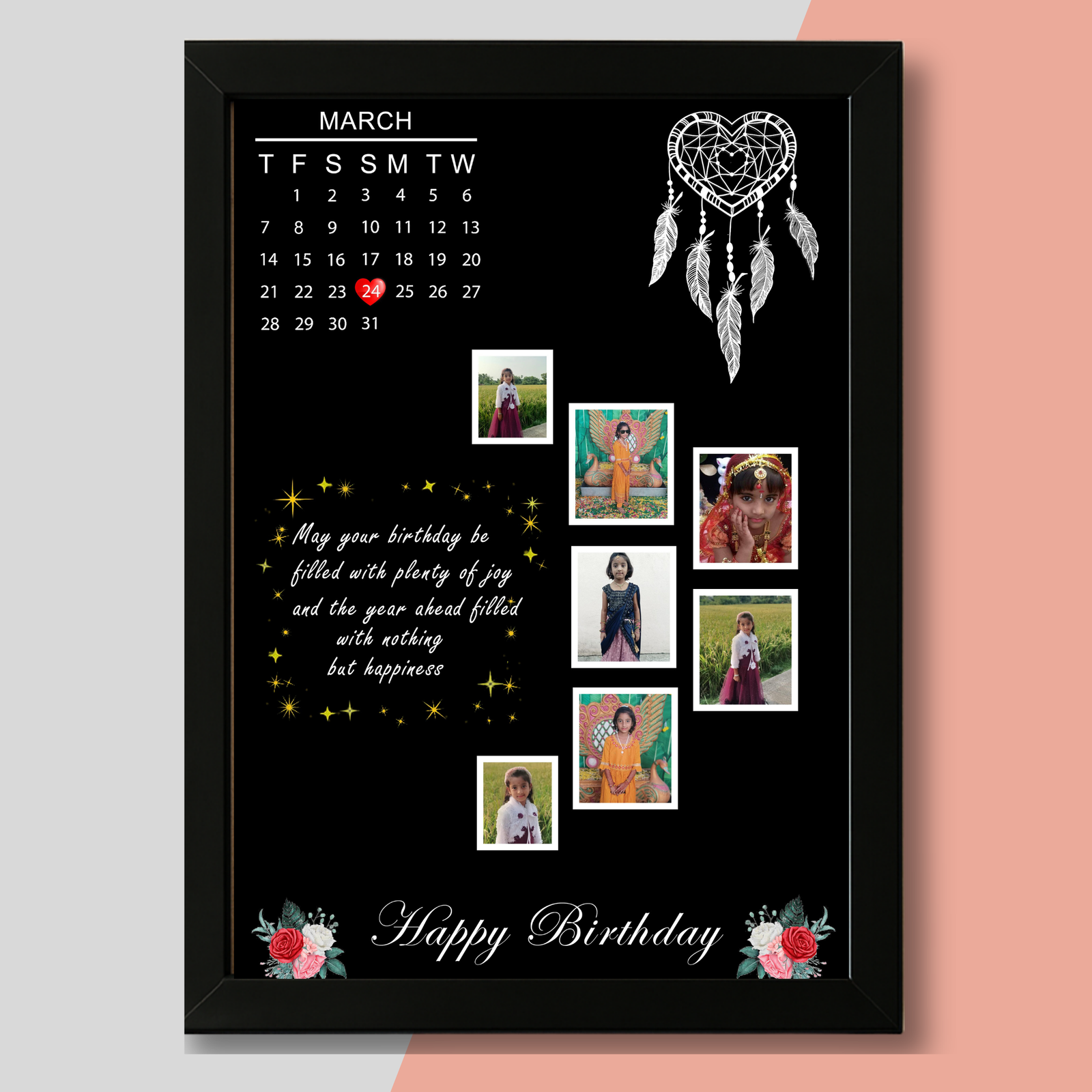 Personalized Celebration Photo Frame – A Memory for Life - Image 5