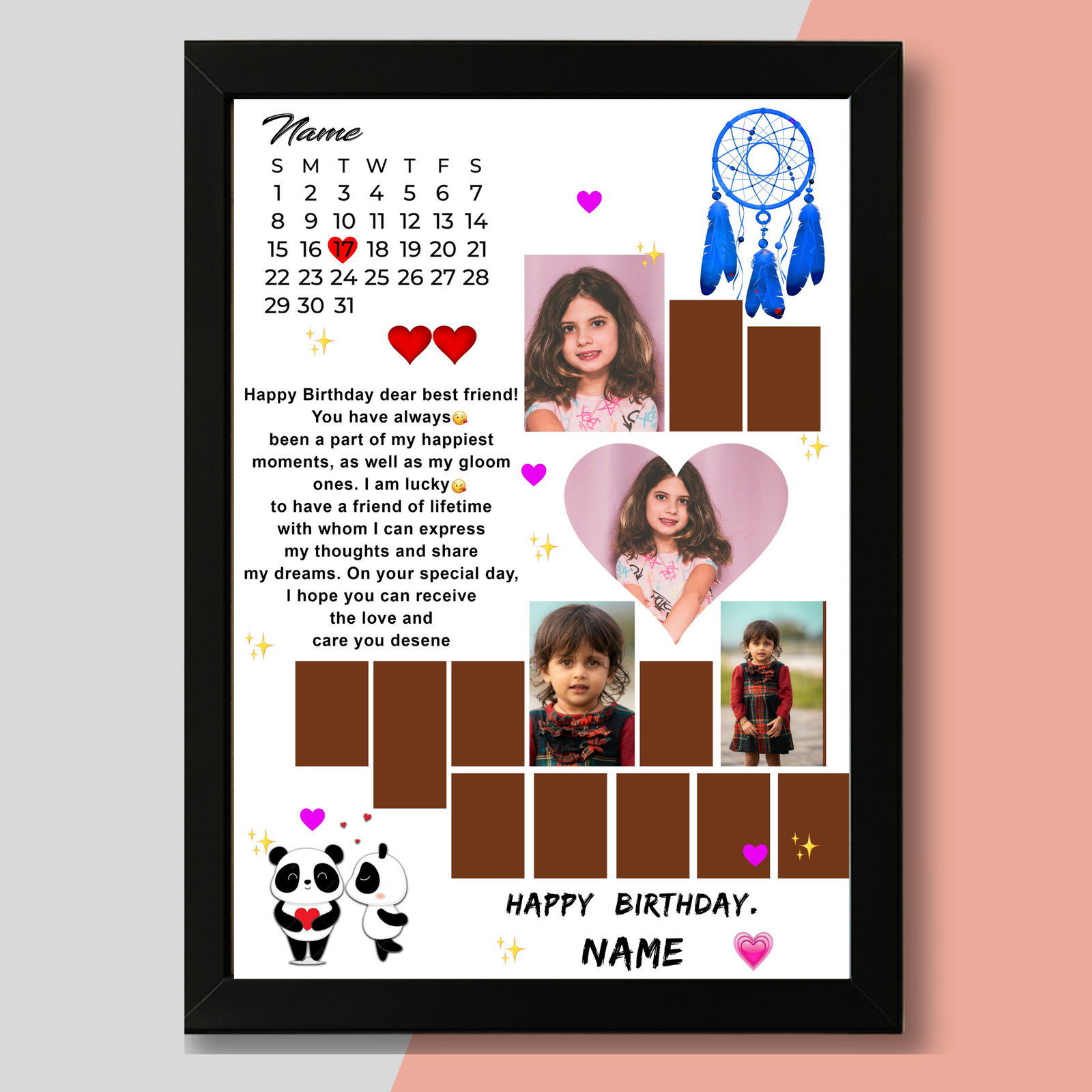 Personalized Celebration Photo Frame – A Memory for Life - Image 5