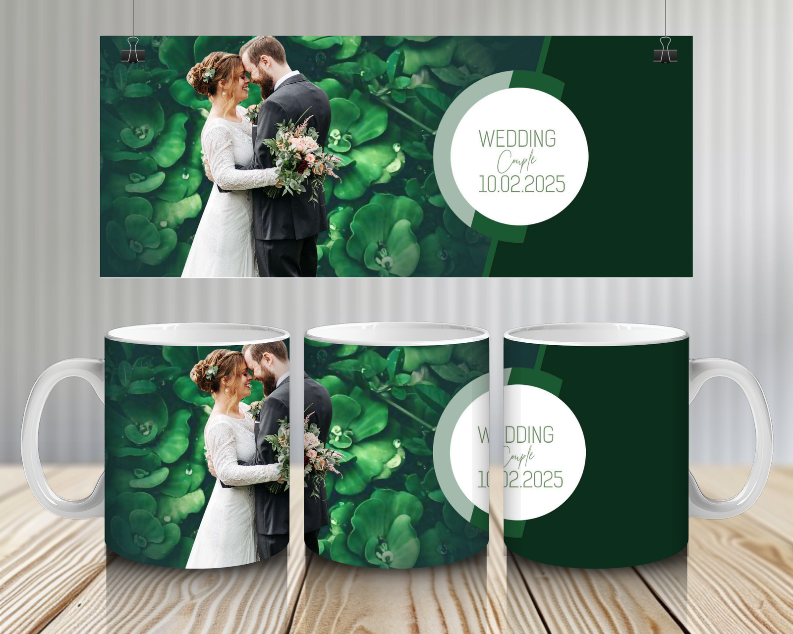 Personalized Premium White Mug – Custom Photo & Name Printed Ceramic Coffee Mug - Image 4