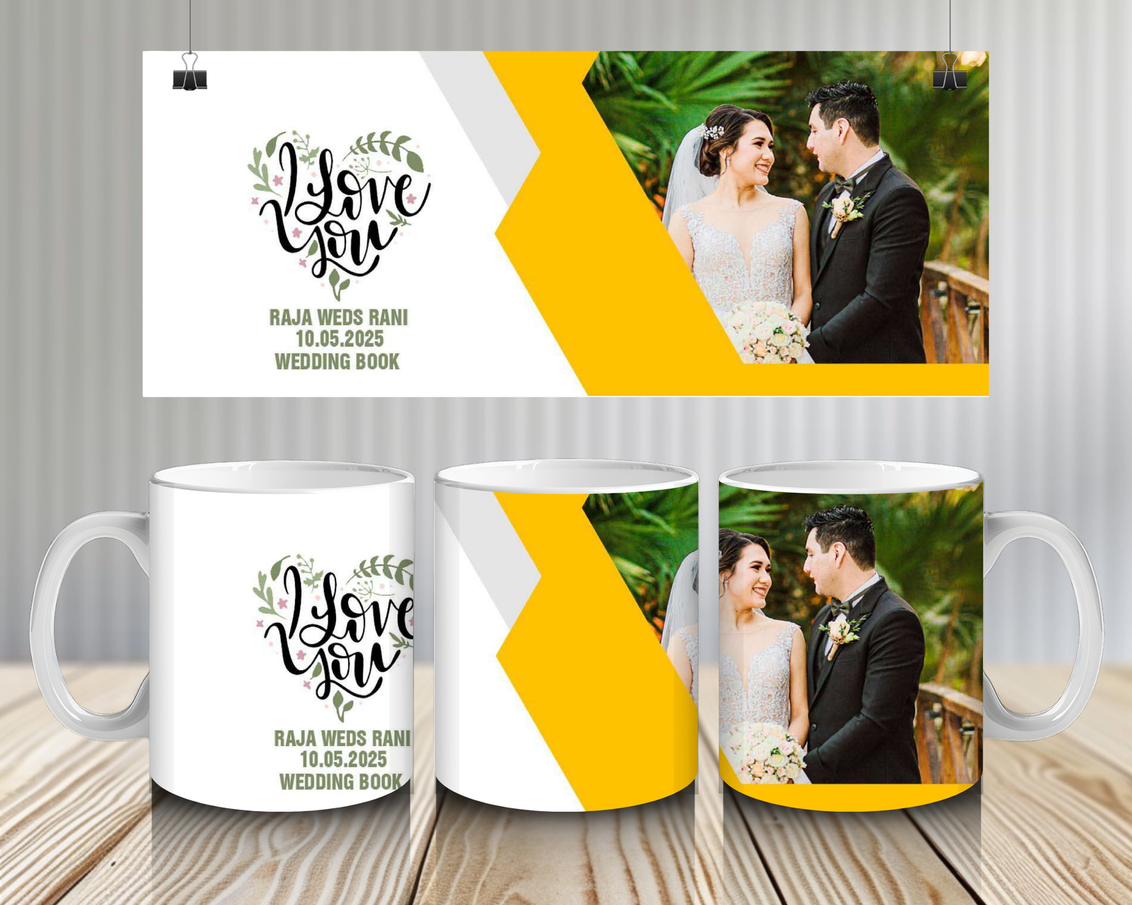 Personalized Premium White Mug – Custom Photo & Name Printed Ceramic Coffee Mug - Image 7