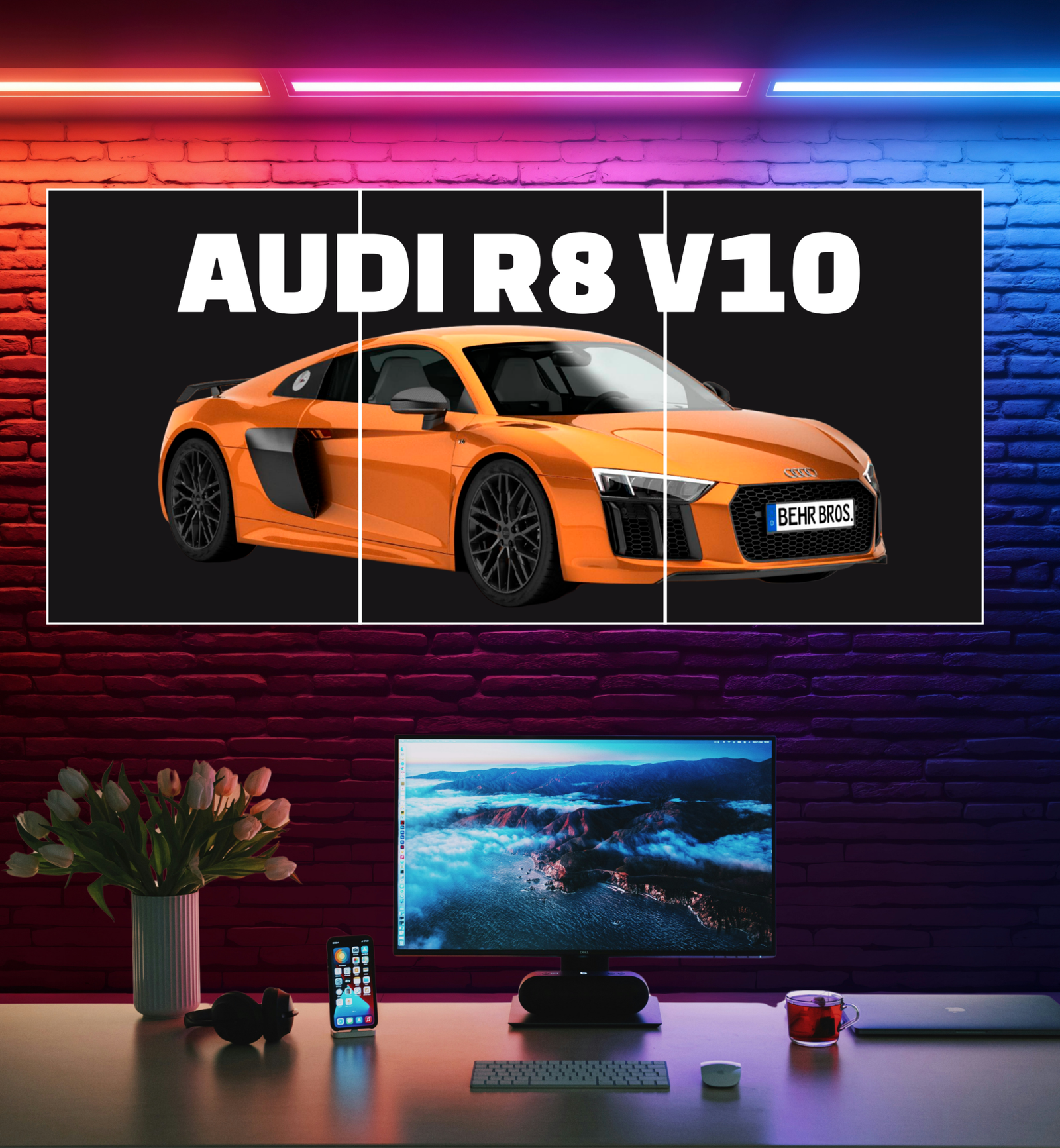 audi r8 v10 | Luxury Cars #1 | Split Posters
