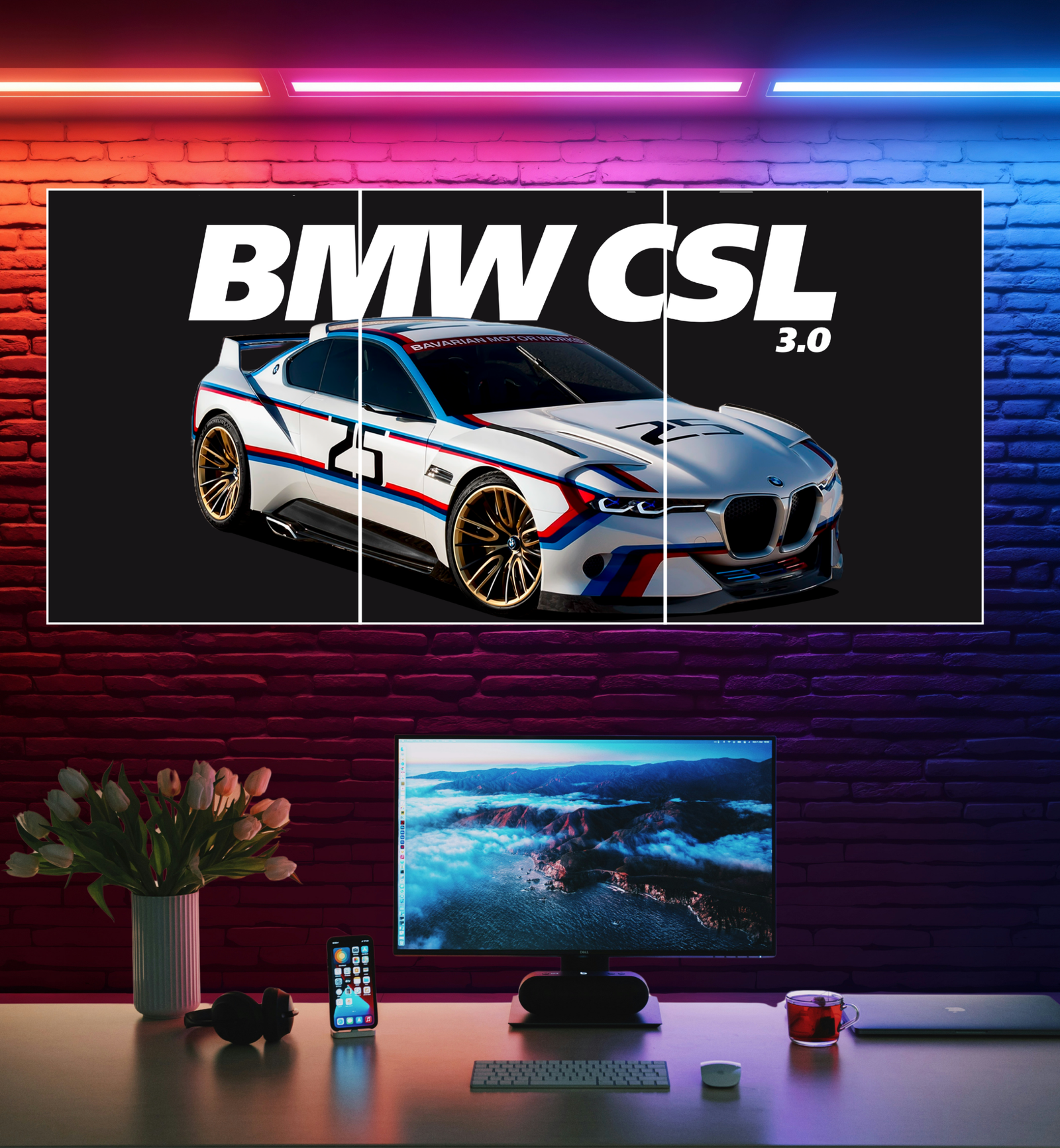 BMW CSL 1 | Luxury Cars #4 | Split Posters