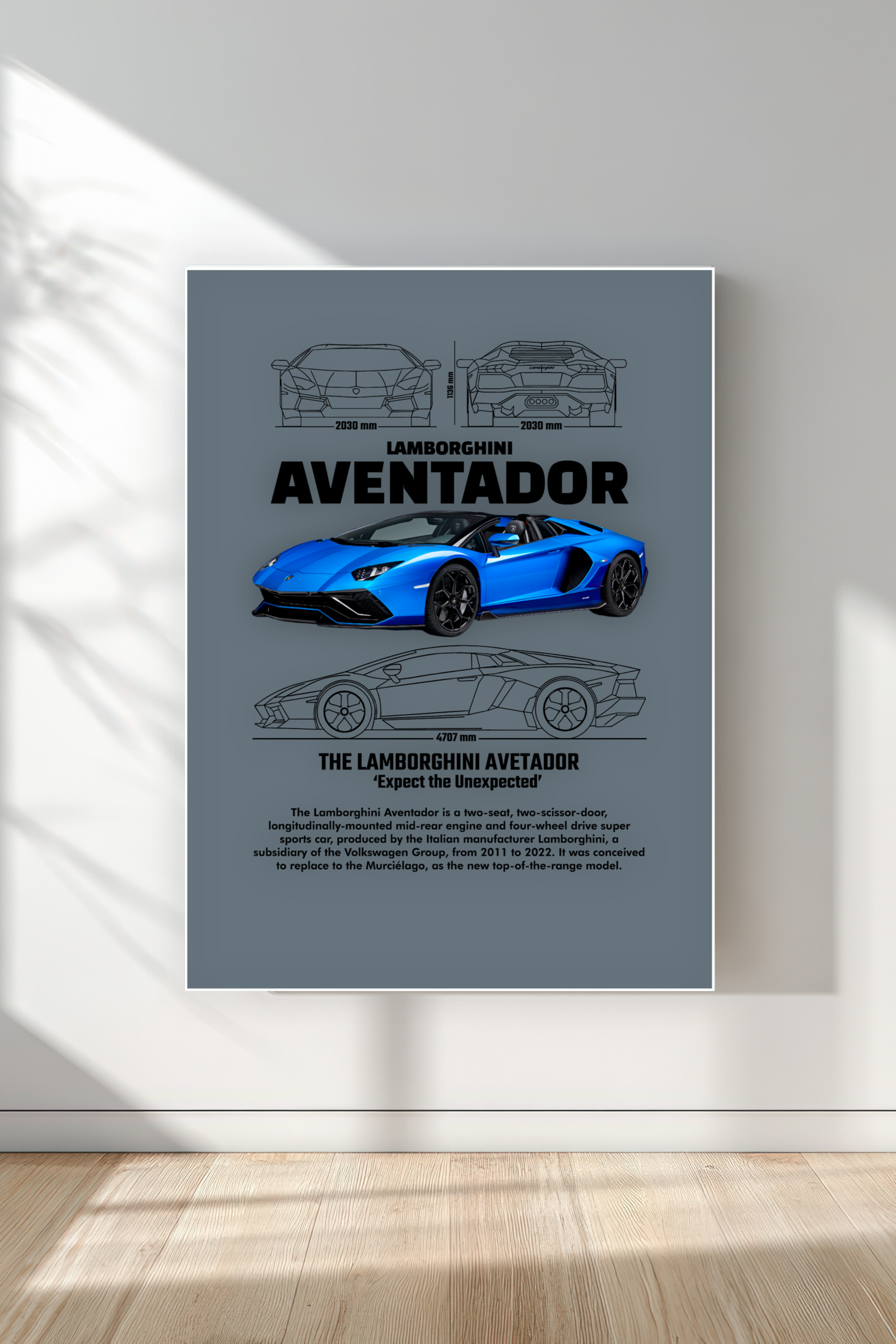 AVENTADOR | Luxury Cars #4 | Car Poster
