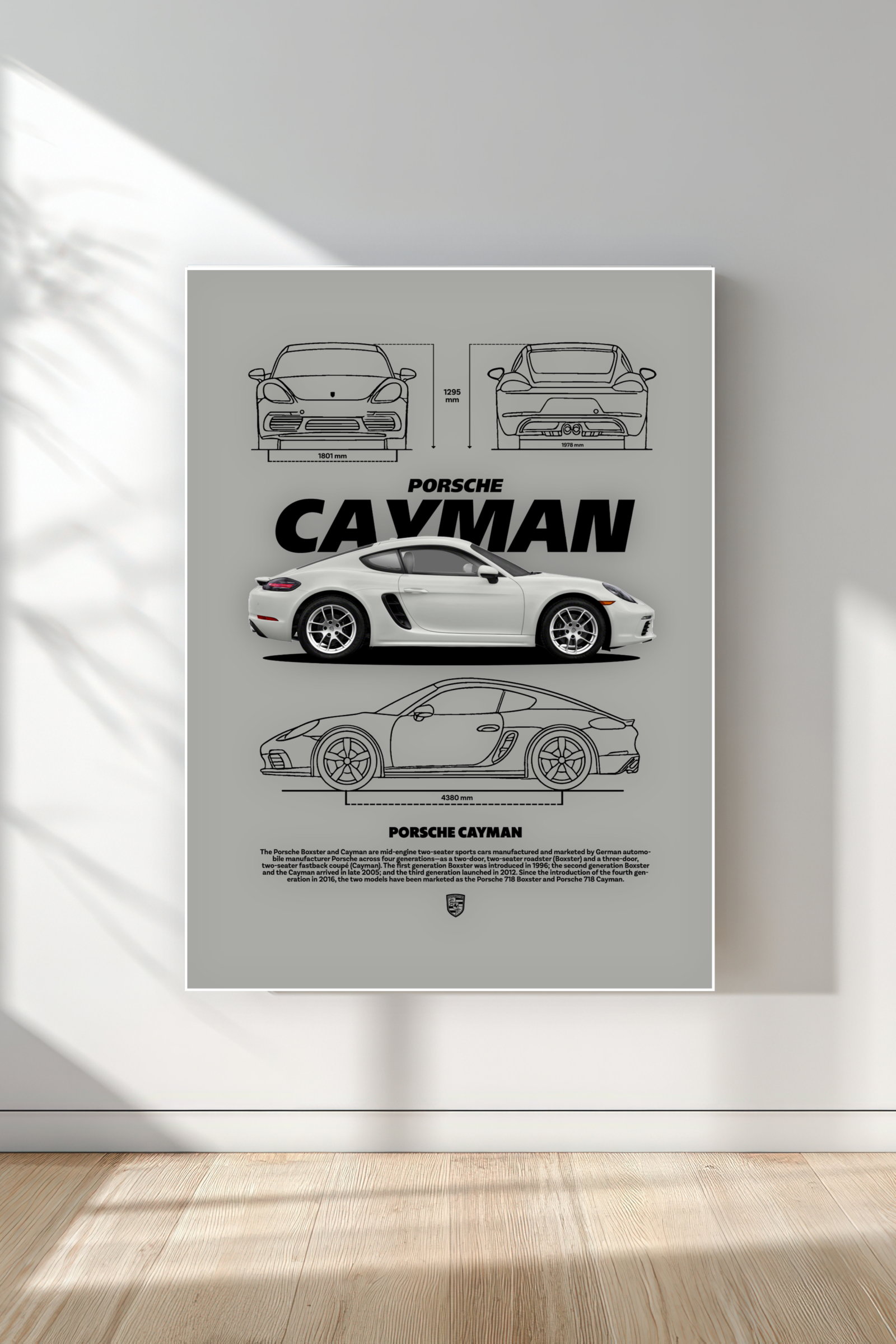 CAYMAN 1 | Luxury Cars #7 | Car Poster